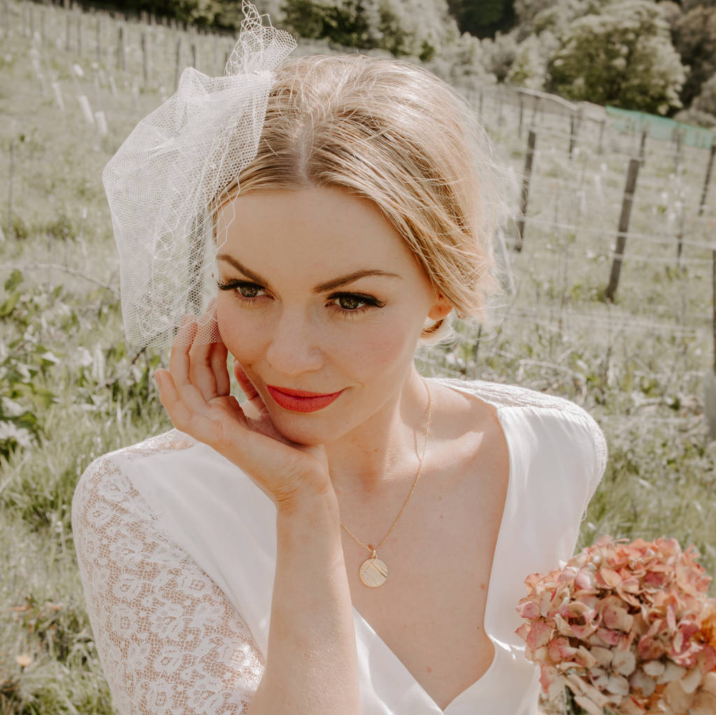 Short blusher veil Clearance