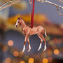 Foal Wooden Horse Hanging Decoration, thumbnail 1 of 10