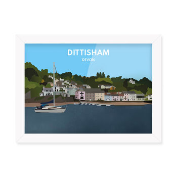 Dittisham Devon Framed Print, 3 of 6