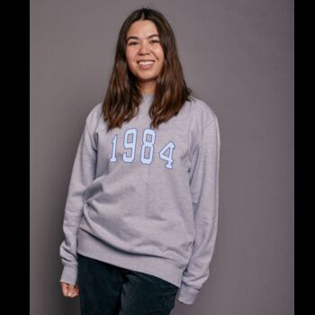Personalised Year Varsity Sweatshirt, 5 of 8