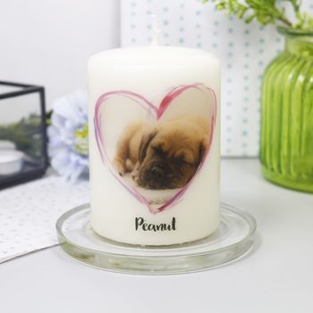 Personalised Pet Photo Candle, 3 of 5
