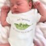 Just Sprouted Peas In A Pod Baby Bodysuit, thumbnail 1 of 5