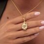 Engraved St Christopher Necklace, thumbnail 3 of 10