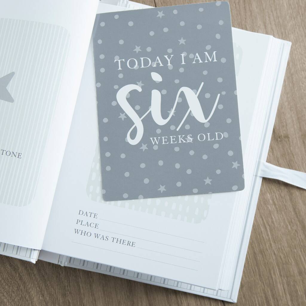 Personalised Milestone Photo Album By My 1st Years