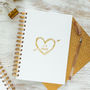 Personalised Lovers Initials Notebook, thumbnail 1 of 5