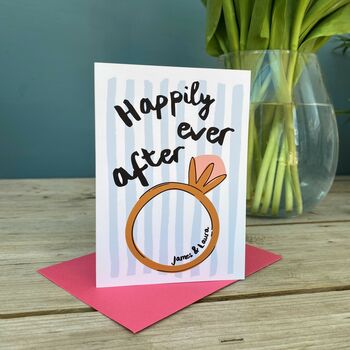 Happily Ever After Engagement Card, 3 of 5