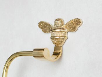 Brass Bee Toilet Roll Holder In Brass, 2 of 4