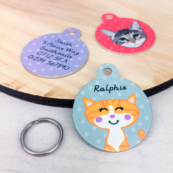 Cat ID Tag Personalised, 9 of 12