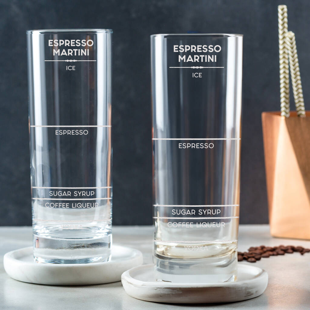 Espresso Martini Highball Glass Cocktail Gifts For Her, 1 of 4