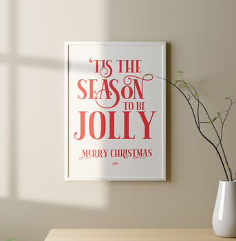 Personalised Christmas Quote Print, 3 of 3
