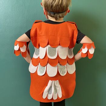 Felt Goldfish Costume For Kids And Adults, 6 of 11