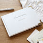 Personalised Christening Guest Book, thumbnail 1 of 7