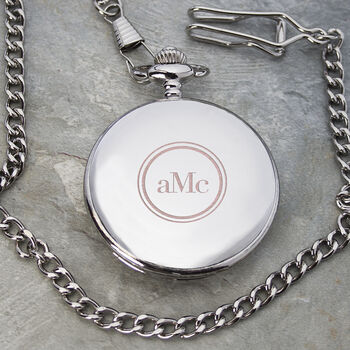 Personalised Silver Plated Heritage Pocket Watch, 4 of 7