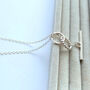 The Dandy Personalised T Bar Necklace, thumbnail 3 of 6