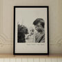 Personalised Father's Day Photo Card In Monochrome, thumbnail 2 of 9