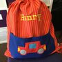 Fair Trade Personalised Fabric Gym Bags, thumbnail 3 of 4