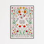 All Too Well 'It Was Rare, I Was There' Taylor Swift Typography And Flower Art Print, thumbnail 7 of 7