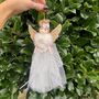 Sparkle White Fairy Christmas Decoration, thumbnail 1 of 4