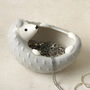 Send With Love Hedgehog Trinket Bowl In Gift Box, thumbnail 1 of 5