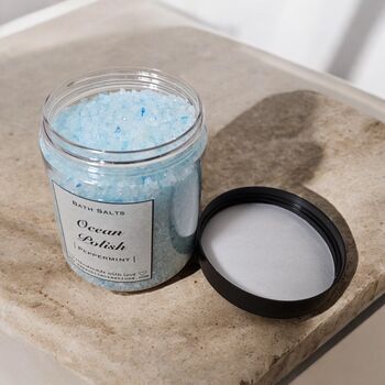 Bath Salts Peppermint Luxury Spa Gift For Her/Him, 2 of 2