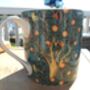 Jumbo Mug In William Morris Woodpecker Design, thumbnail 5 of 11
