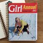 'Girl Annual 1961' Upcycled Notebook, thumbnail 1 of 4