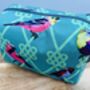 Cosmetics Bag With Bird Print, thumbnail 5 of 5