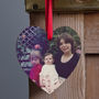 Mothers Love Heart Wooden Photo Decoration, thumbnail 1 of 5
