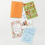 Pack Of 10 Bright Colourful Fun Birthday Cards, thumbnail 1 of 2