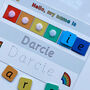 Personalised Childrens School Name Mat, thumbnail 4 of 4
