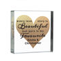 Personalised Every Love Story Crystal Token, thumbnail 2 of 4