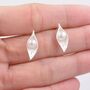 Calla Lily Flower Blossom Earrings, thumbnail 1 of 12