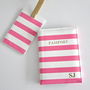 Personalised Passport Cover And Luggage Tag Set, thumbnail 1 of 8