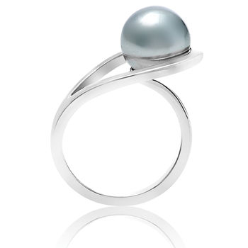 Sterling Silver Ring With Freshwater Pearl Aurea, 2 of 4