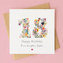 Personalised Wildflower Birthday Card — Any Age, thumbnail 4 of 12