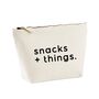 Snacks And Things Zipped Bag Storage Lunch Pouch, thumbnail 4 of 4