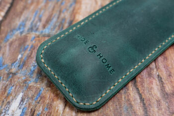 Personalised Leather Drumstick Carry Case, 10 of 12