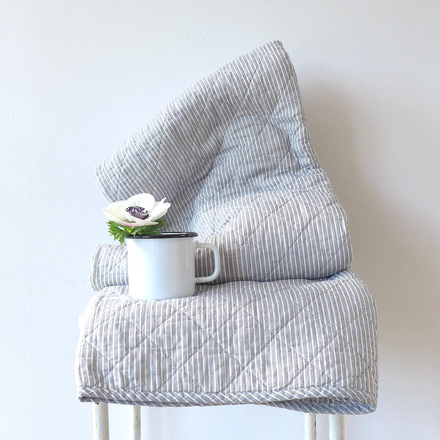 Cotton Quilt Pattern Throw By Lilac Coast