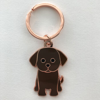 Labrador Puppy Keyring, 3 of 10