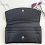 Women's Large Black Leather Purse, thumbnail 3 of 4