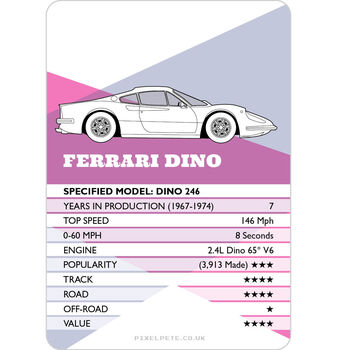 Classic Cars: Top Trumps For Grown Ups, 2 of 9