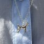 Personalised Chihuahua Sterling Silver Necklace, thumbnail 1 of 6