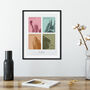 Travel Memories And Favourite Places Personalised Print, thumbnail 12 of 12
