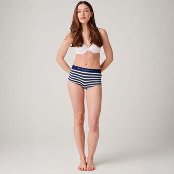 Women's 'On The Pier' Four Pack Bamboo Hipster Briefs, 9 of 11