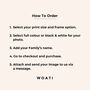 Personalised Family Print, Gift For Family, thumbnail 5 of 6