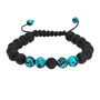 Chakra Lava Rock Adjustable Bracelet Gift For Her And Him, thumbnail 2 of 5