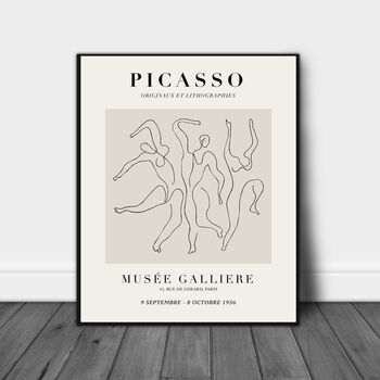Picasso Dancers Exhibition Print, 4 of 4