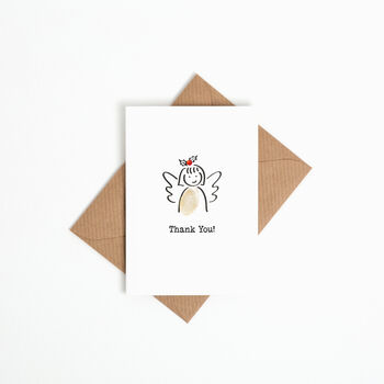 Christmas Fairy Thank You Card Making Kit, 10 Pack, 3 of 4