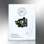 Cat Scan Enamel Pin Badge, Gifts For Vets And Cat Lovers, thumbnail 4 of 8