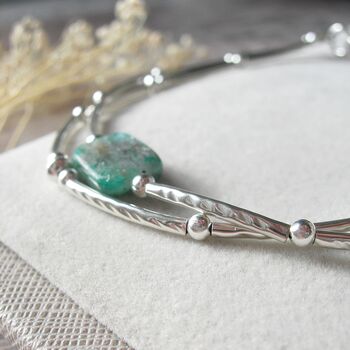 Kyanite Silver Rope Bracelet, 3 of 6